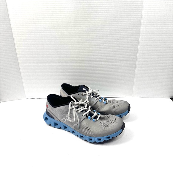 On Running Other - On‎ Running Cloud X Grey Blue Alloy Niagara Sz 9.5